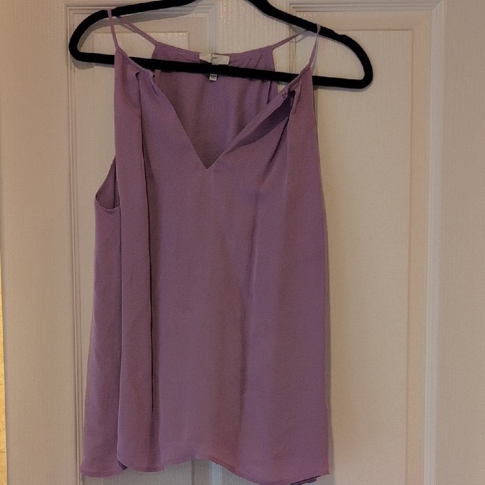 Joie Purple Camisole 100% Silk  Top